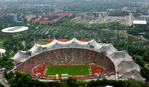 معماری استادیوم المپیک مونیخ